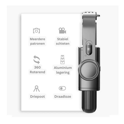 Compact Bluetooth Phone Stabilizer for Smooth Video