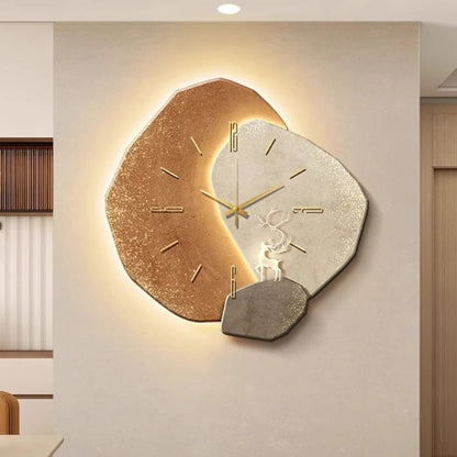 Simple Modern Wall Clock in Nordic Style
