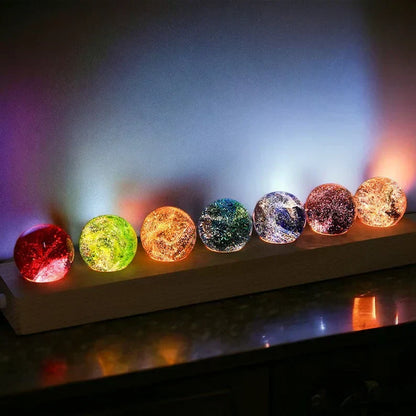 Glowing Decorative Crystal Orb Balls