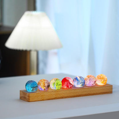 Glowing Decorative Crystal Orb Balls