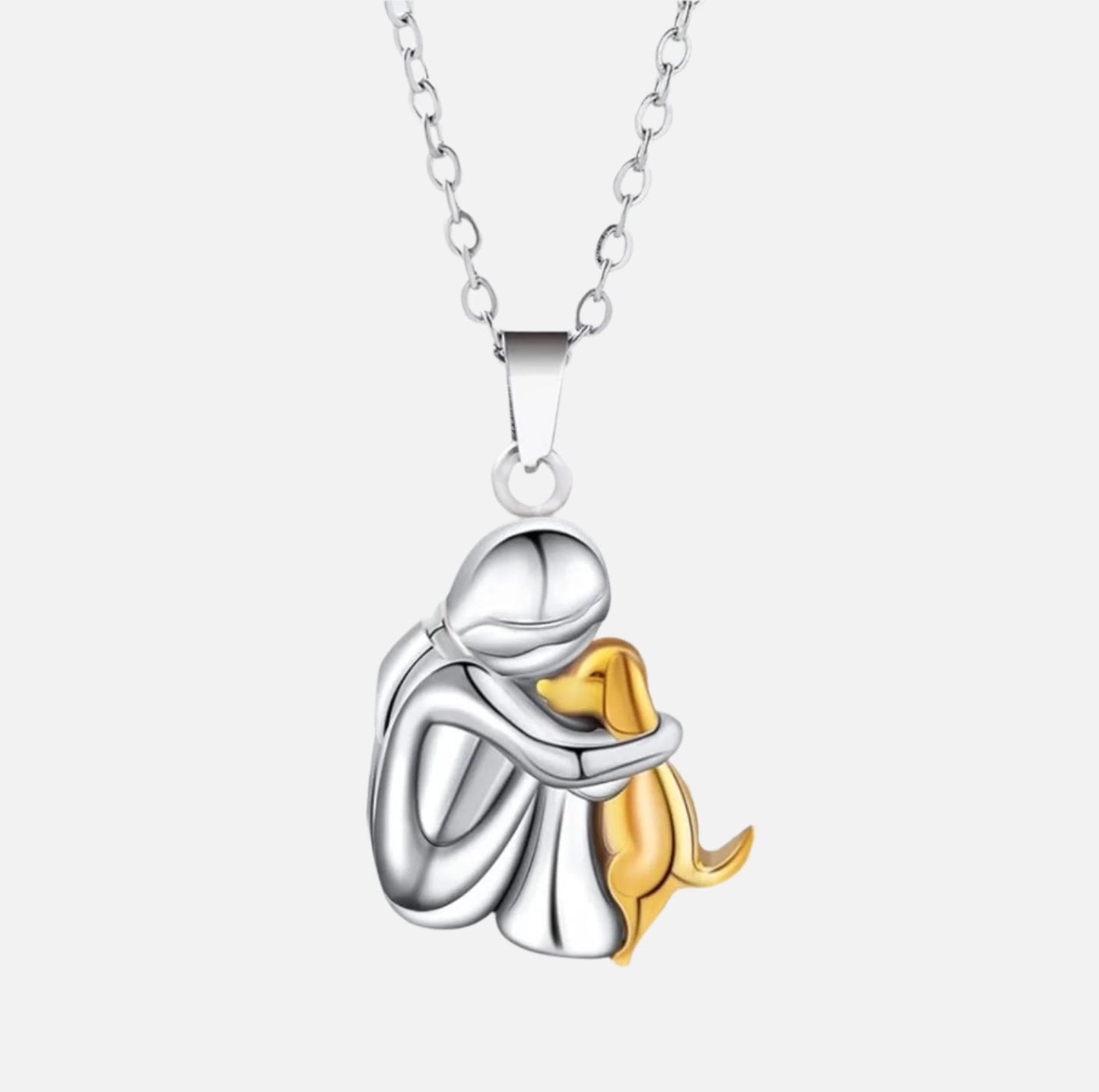 Beautiful Sterling Silver Drop Pendant Necklace