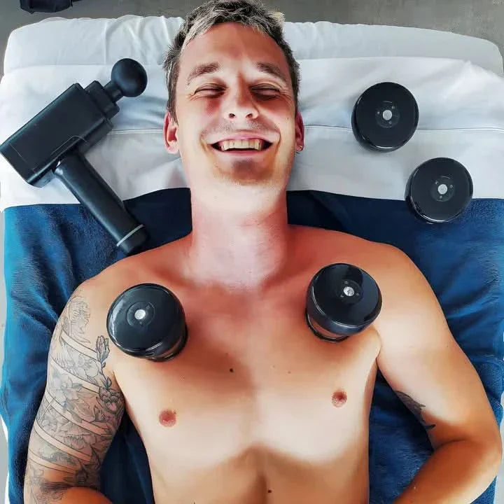 Compact Electric Massage Cup with Warm Heat Therapy