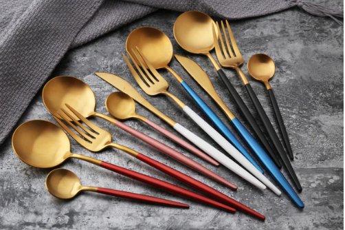 Premium Stainless Steel 24pc Cutlery Set