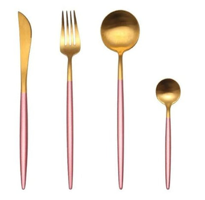 Premium Stainless Steel 24pc Cutlery Set