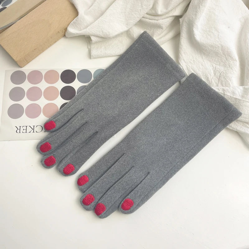 Warm Touch Screen Gloves with Fashion Design - Befez