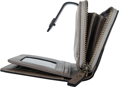 Fashionable Genuine Leather Wristlet Wallet