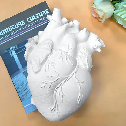 Colorful Greek Style Heart Shaped Vase