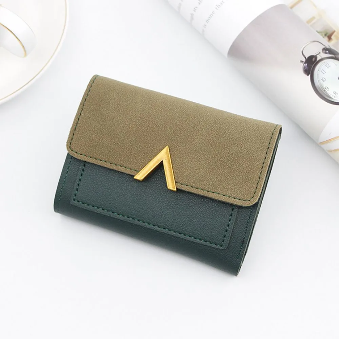 Slim Ladies Leather Card Wallet