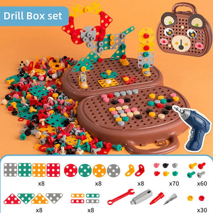 Compact Toolbox for Little Handymen