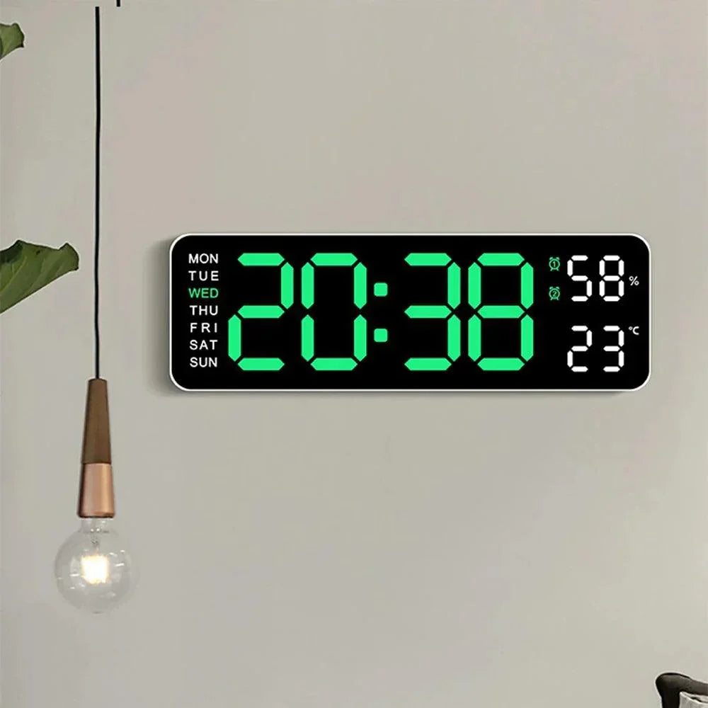 Smart Digital Alarm Clock with USB Charging