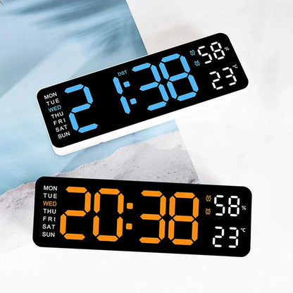 Smart Digital Alarm Clock with USB Charging