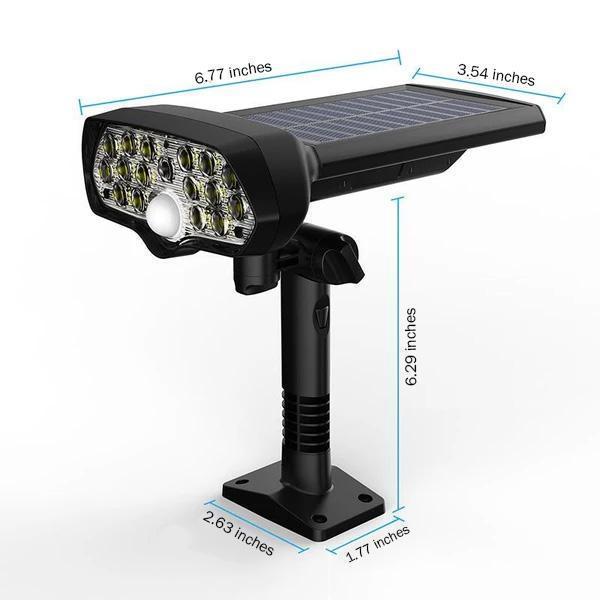 Powerful Outdoor Solar Flashlight