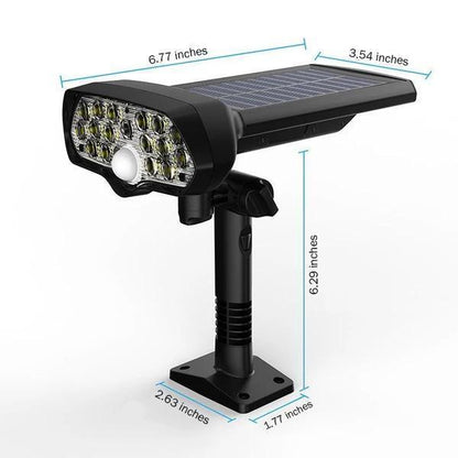 Powerful Outdoor Solar Flashlight