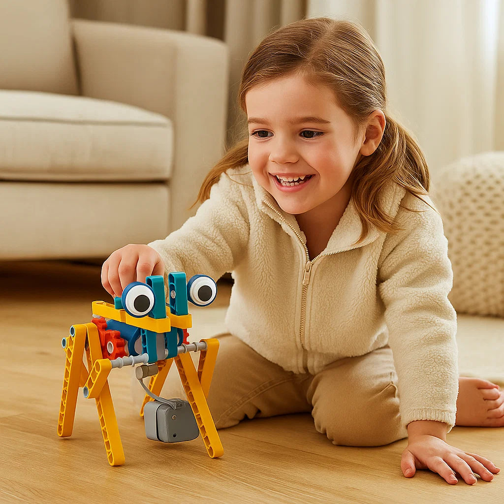 Fun STEM Motorized Building Blocks Set