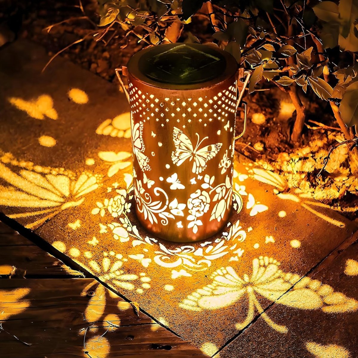 Colorful Outdoor Solar Lantern