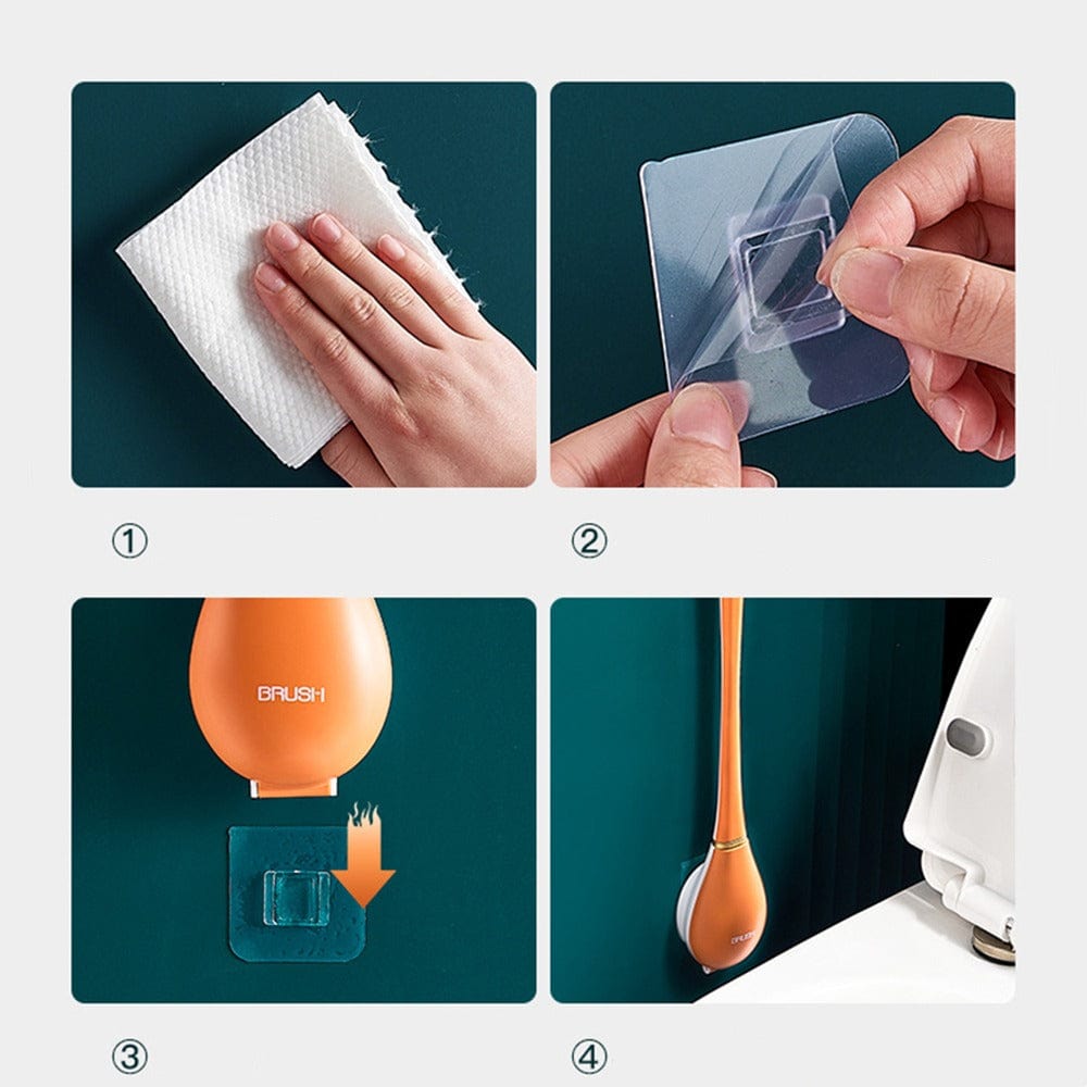 Soft Bending Toilet Cleaning Brush - Befez