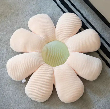 Soft Floral Patterned Chair Cushion