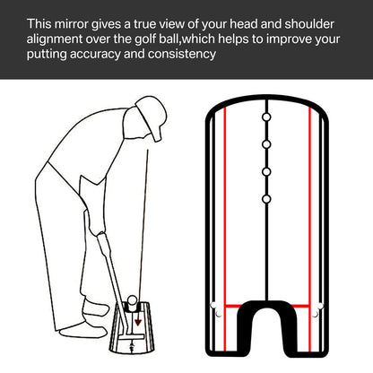 Accurate Golf Putting Trainer Mirror