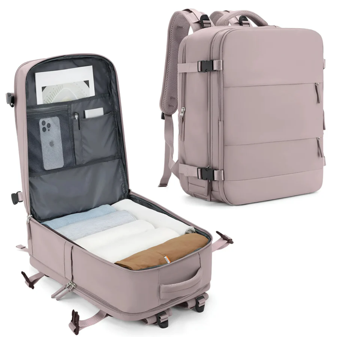 Compact Travel Suitcase with Large Storage Capacity