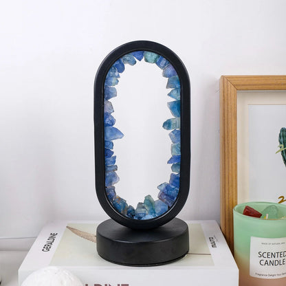 Purple Gemstone Table Lamp
