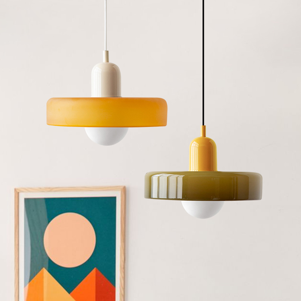 Colorful Glass Pendant Light