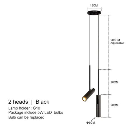 Stylish LED Hanging Light for Bedroom