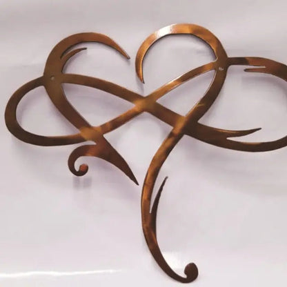 Romantic Metal Heart Wall Art