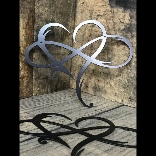 Romantic Metal Heart Wall Art - Befez