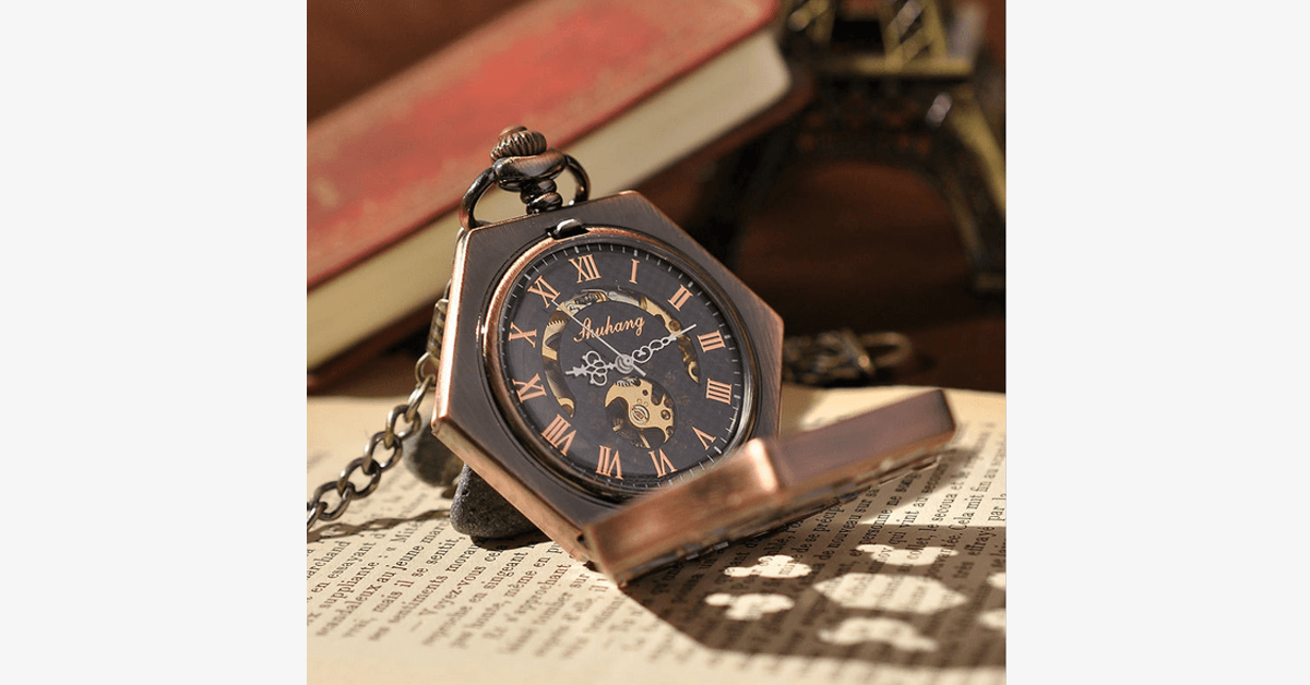 Classic Mechanical Pocket Watch - Elegant Timekeeper