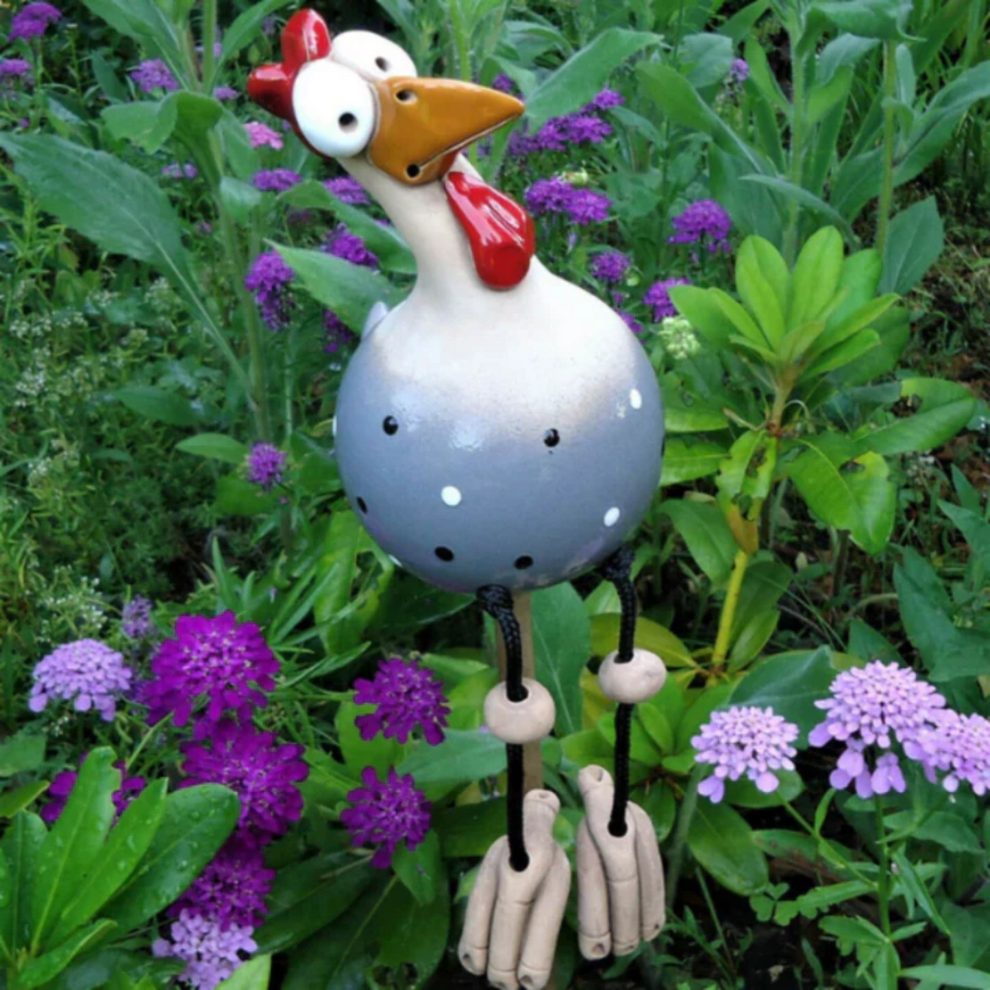 Fun Yard Chicken Outdoor Statue Decor