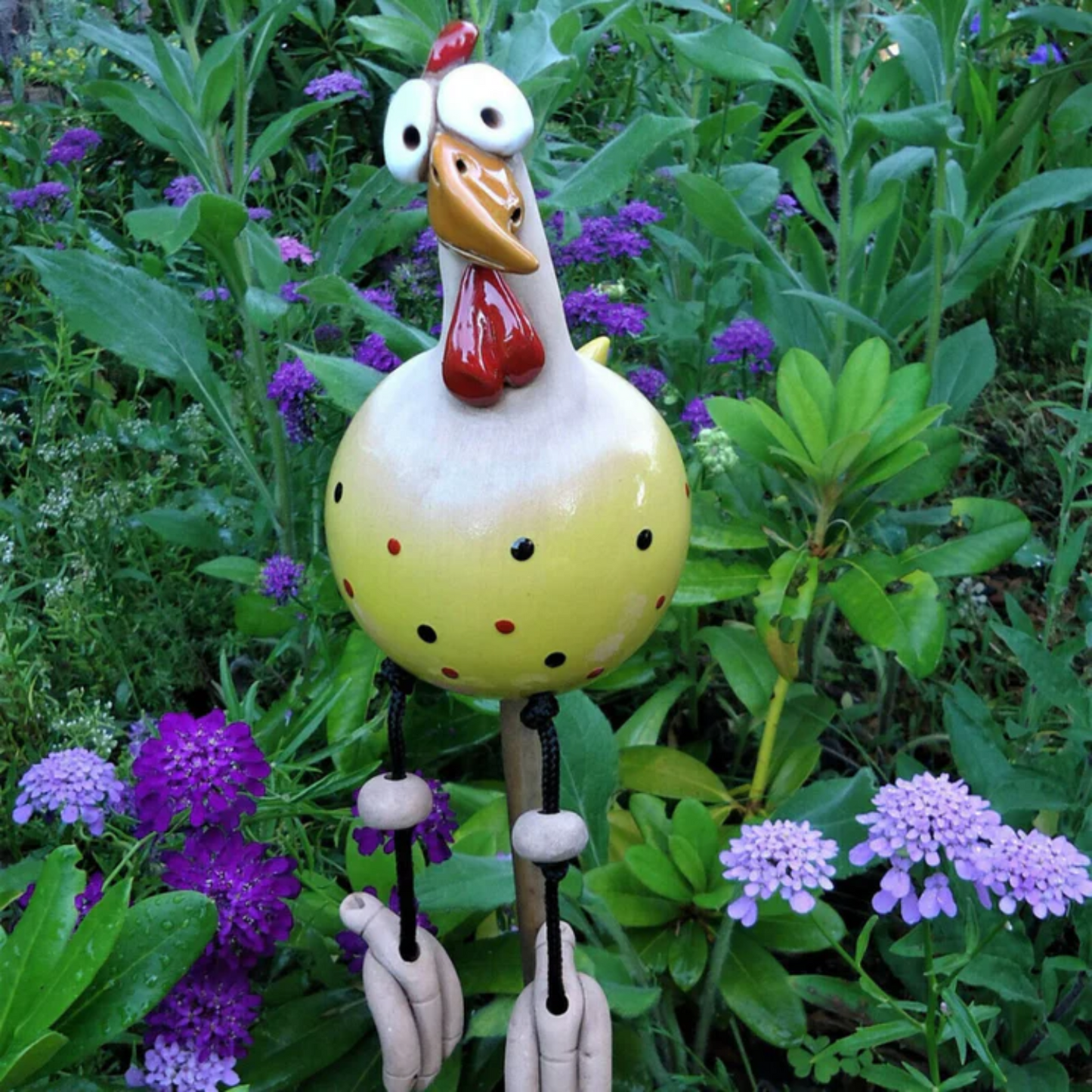 Fun Yard Chicken Outdoor Statue Decor