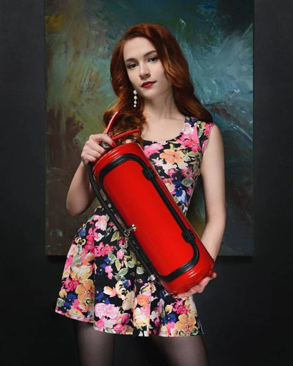 Secret Flask Fire Extinguisher Storage Container