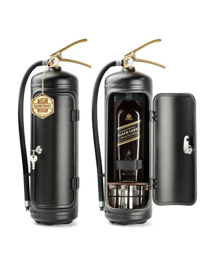 Secret Flask Fire Extinguisher Storage Container