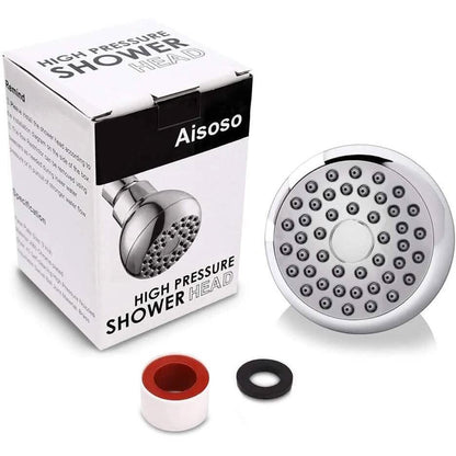 Powerful 3 Shower Head with Anti Clog Brass Fixing
