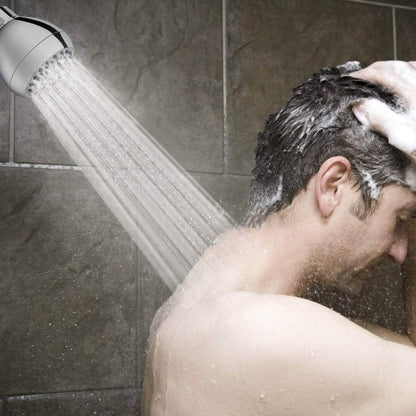 Powerful 3 Shower Head with Anti Clog Brass Fixing