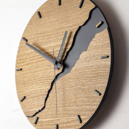 Stylish Wooden Wall Clock