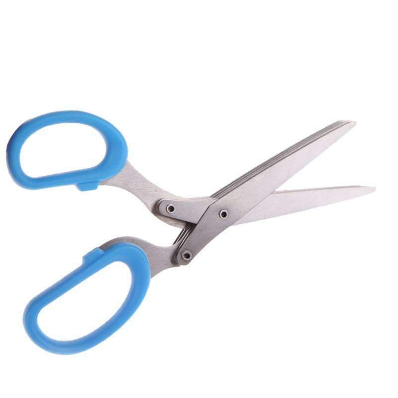 Sharp Kitchen Scissors - 5-in-1 Stainless Steel Cutters