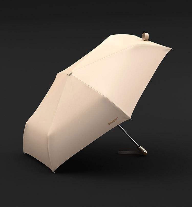 Compact Waterproof Pink Travel Umbrella