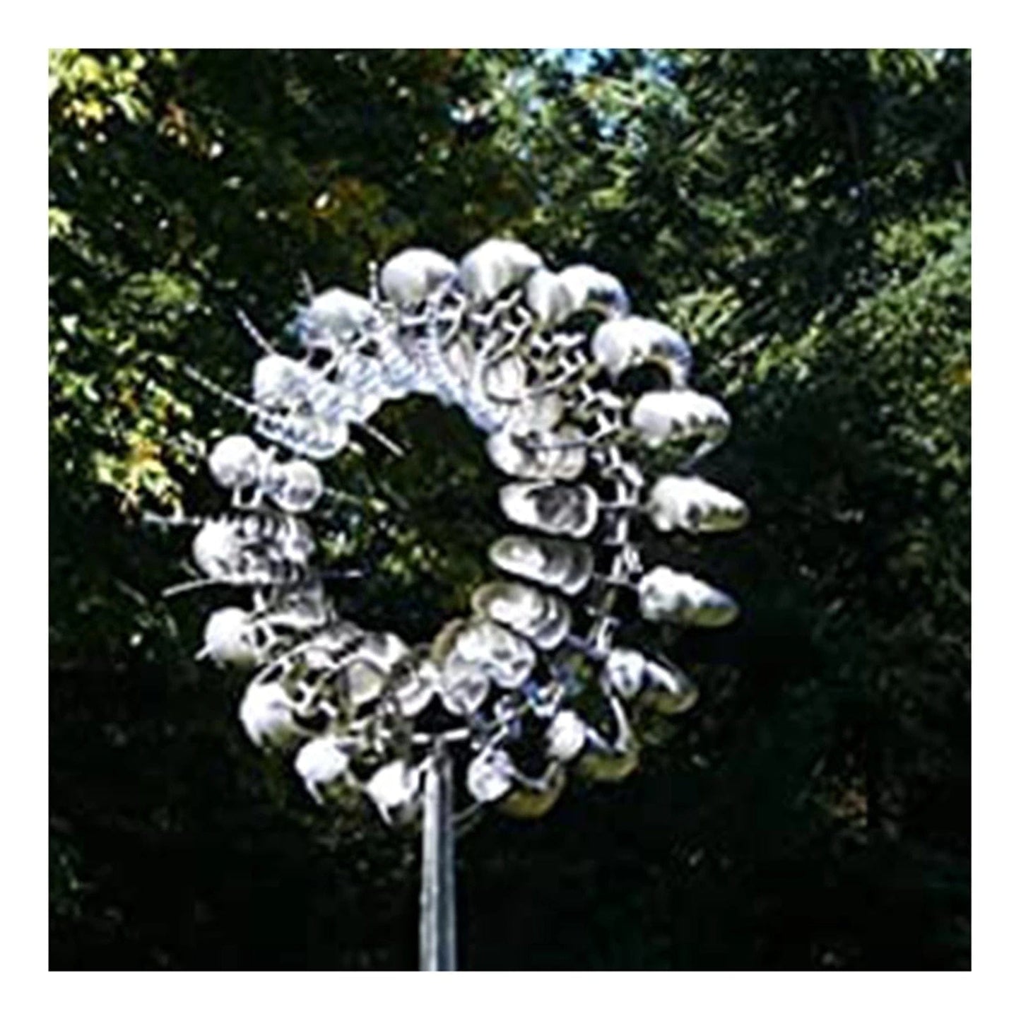 Decorative Metal Windmill Sculpture