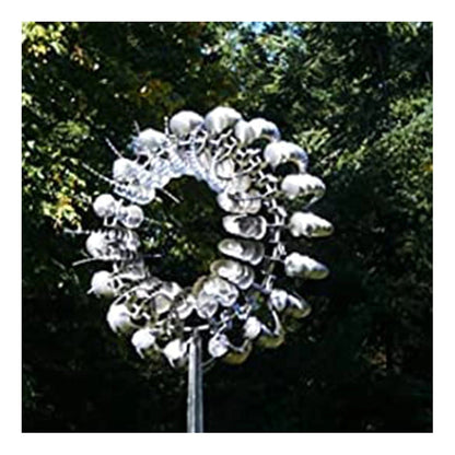 Decorative Metal Windmill Sculpture