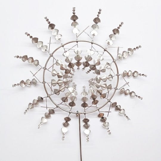 Decorative Metal Windmill Sculpture