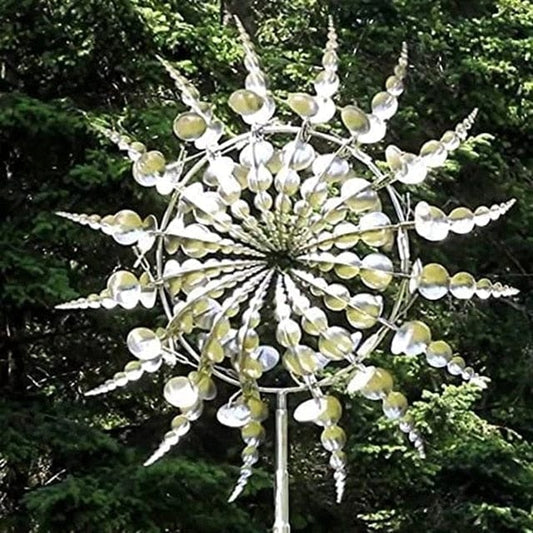 Decorative Metal Windmill Sculpture - Befez