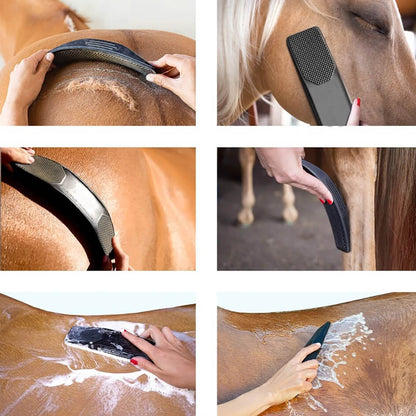 Premium 6-in-1 Horse Grooming Brush Set