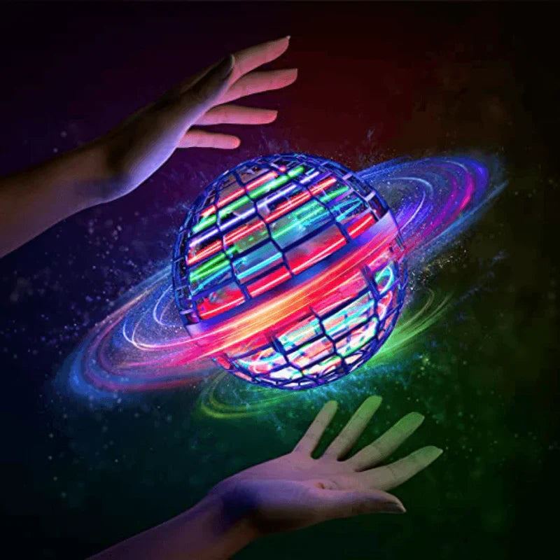 Colorful Glow Spinning Ball Toy