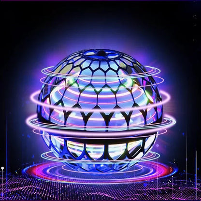 Colorful Glow Spinning Ball Toy