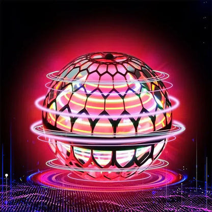 Colorful Glow Spinning Ball Toy
