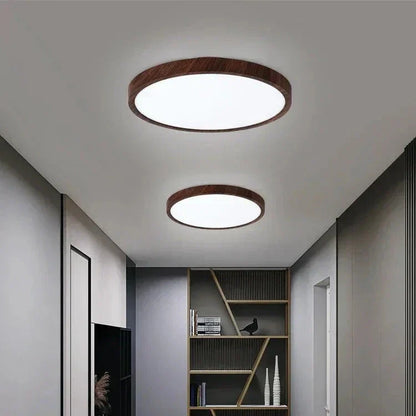 Stylish Round Ceiling Light with Dimmable LED