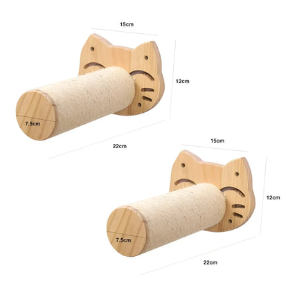 Sturdy Cat Climbing Wall Shelf