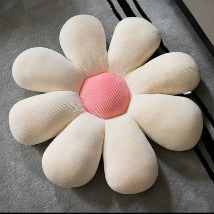 Soft Floral Patterned Chair Cushion