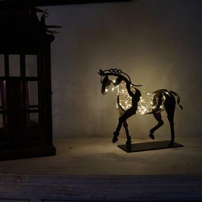 Unique Handcrafted Horse Decor Figurine